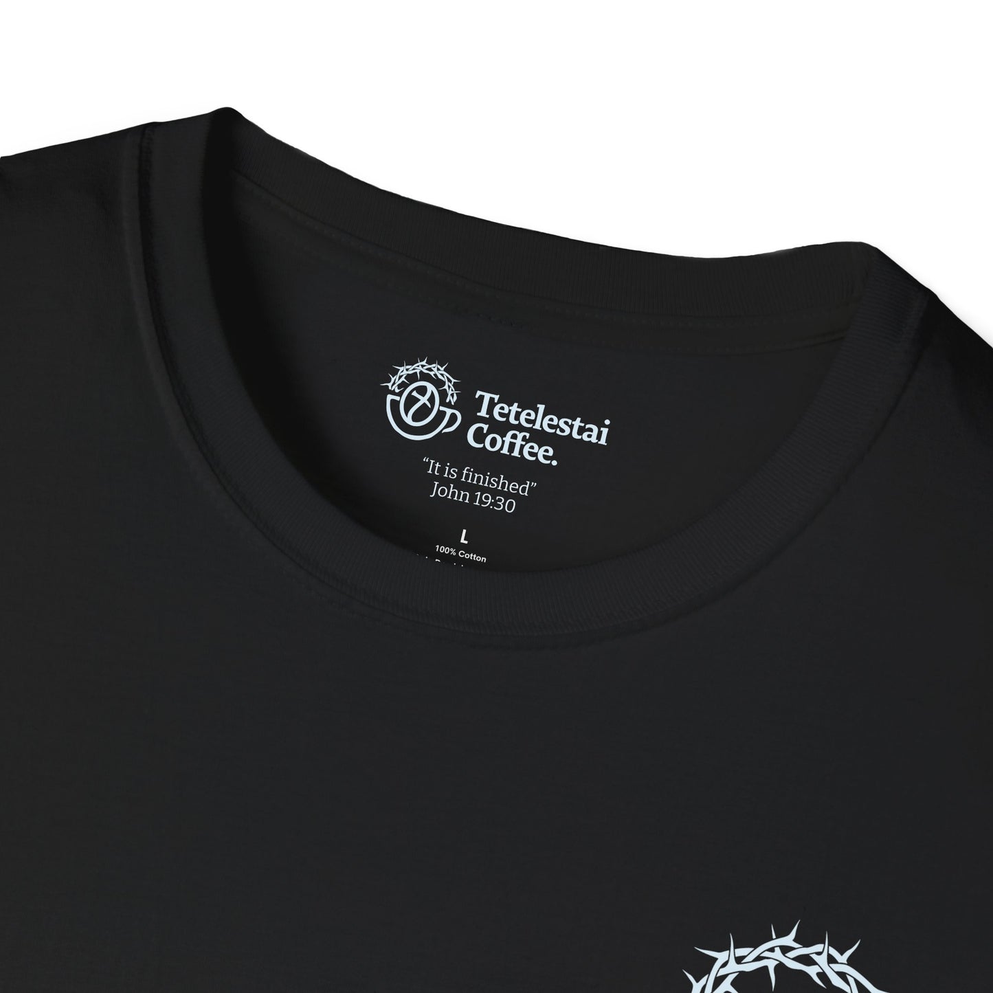 Tetelestai Coffee Logo Unisex Softstyle T-Shirt