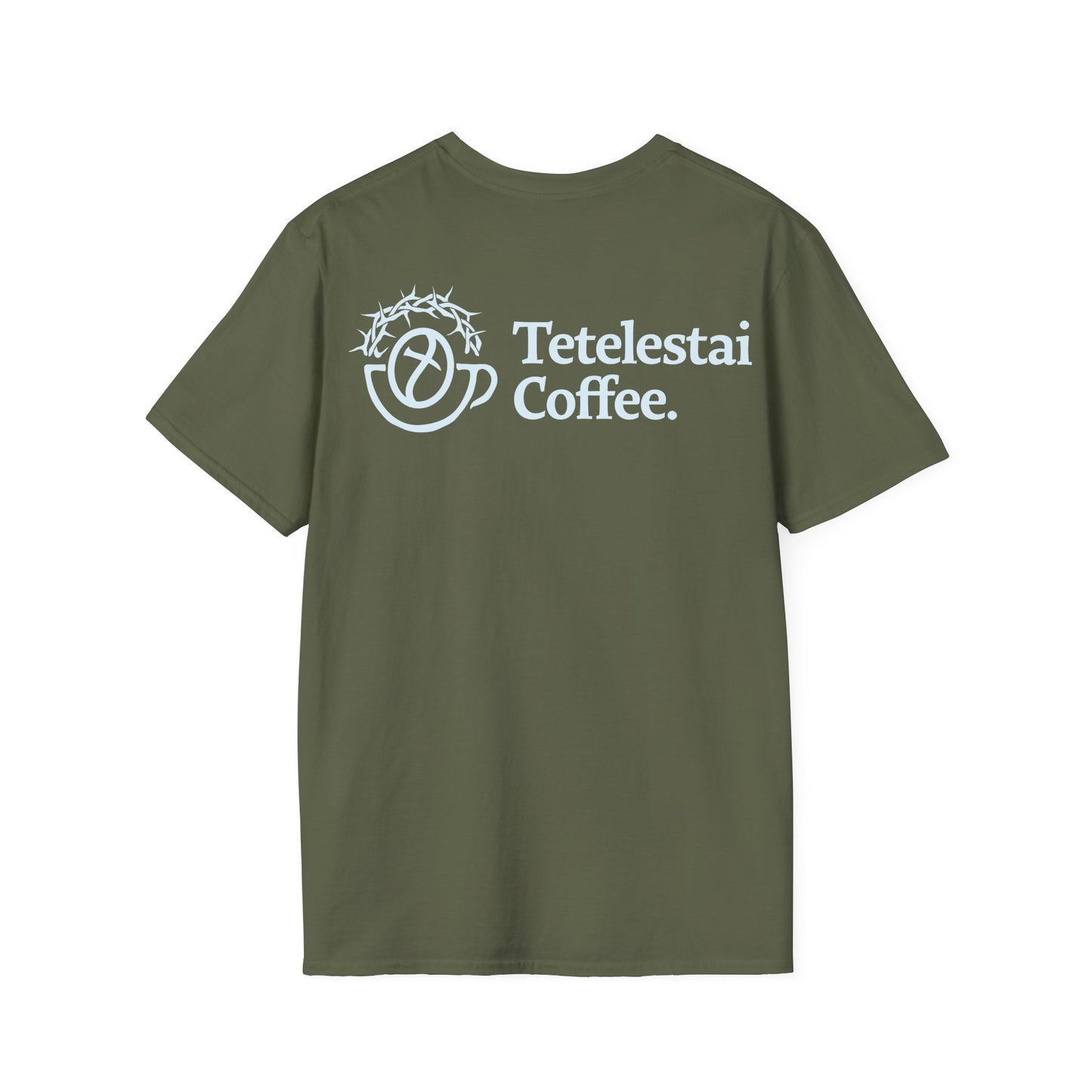 Tetelestai Coffee Logo Unisex Softstyle T-Shirt