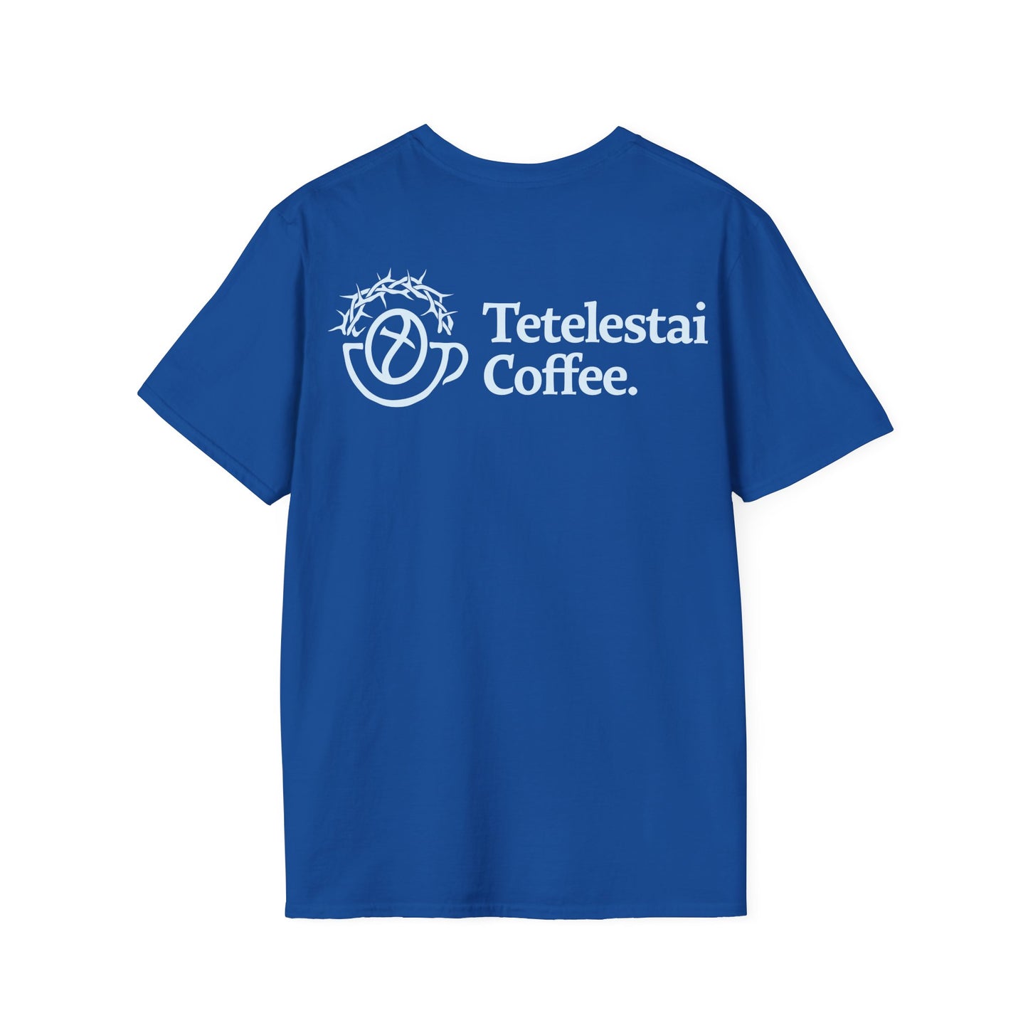 Tetelestai Coffee Logo Unisex Softstyle T-Shirt