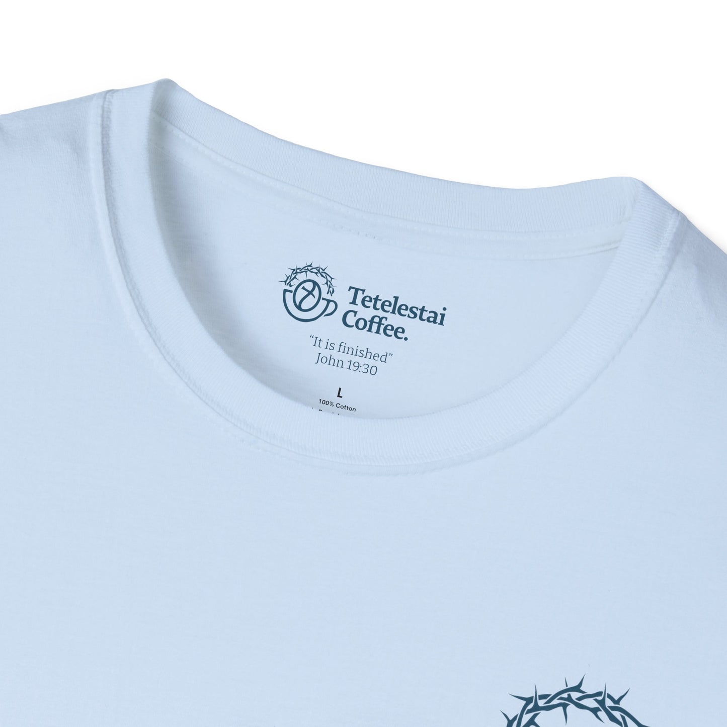 Tetelestai Coffee Logo Unisex Softstyle T-Shirt