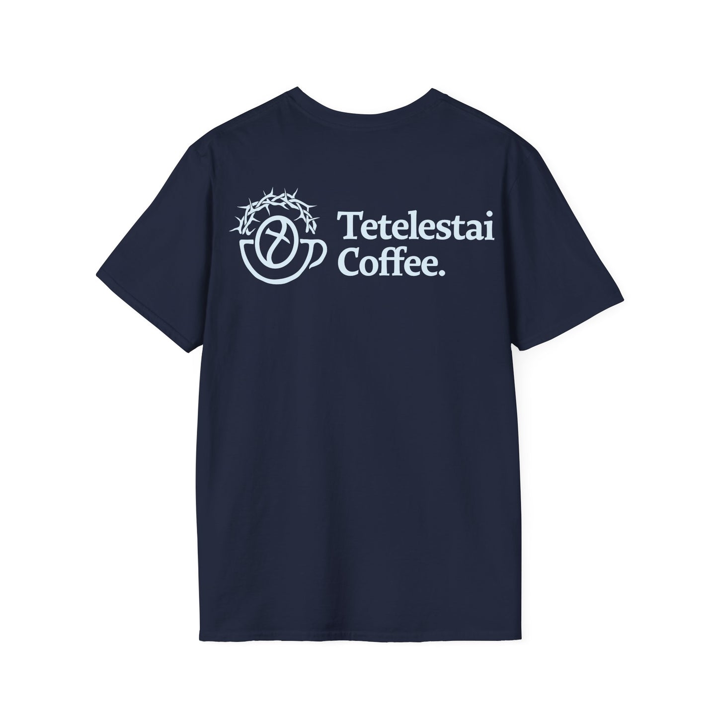 Tetelestai Coffee Logo Unisex Softstyle T-Shirt