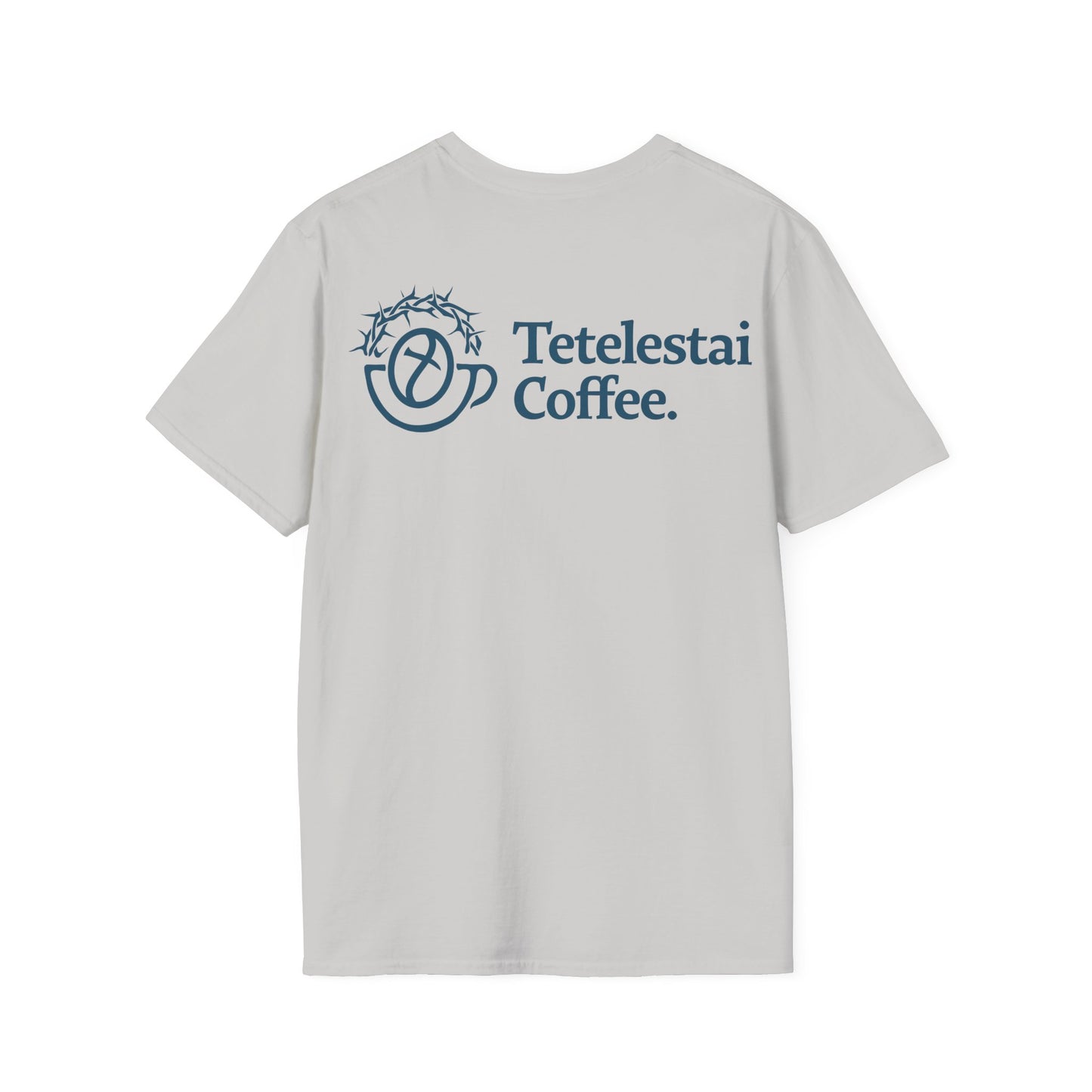 Tetelestai Coffee Logo Unisex Softstyle T-Shirt