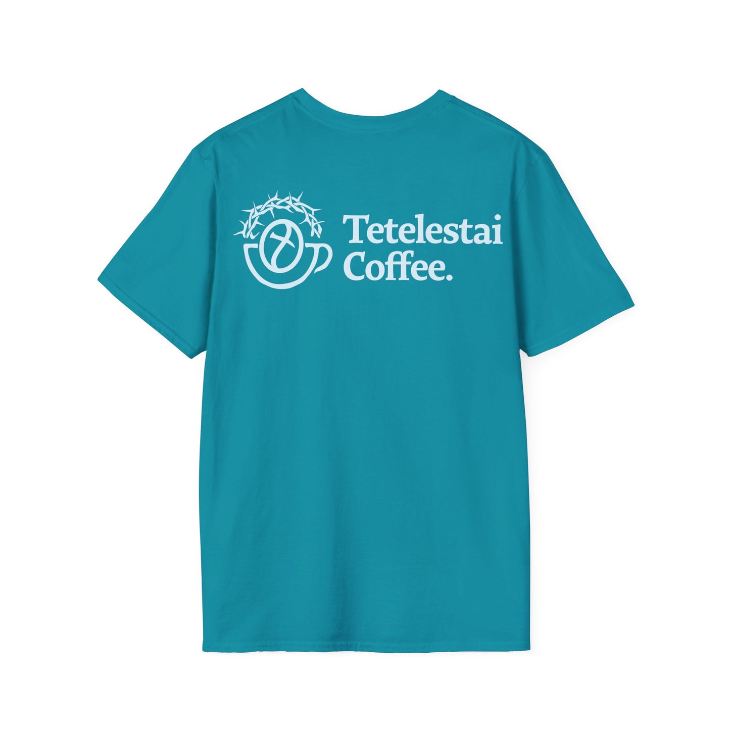 Tetelestai Coffee Logo Unisex Softstyle T-Shirt