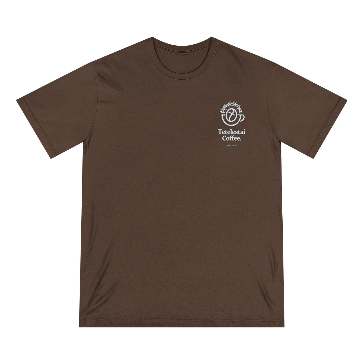 Tetelestai Coffee Organic Cotton T-Shirt - Casual Comfort for Coffee Lovers