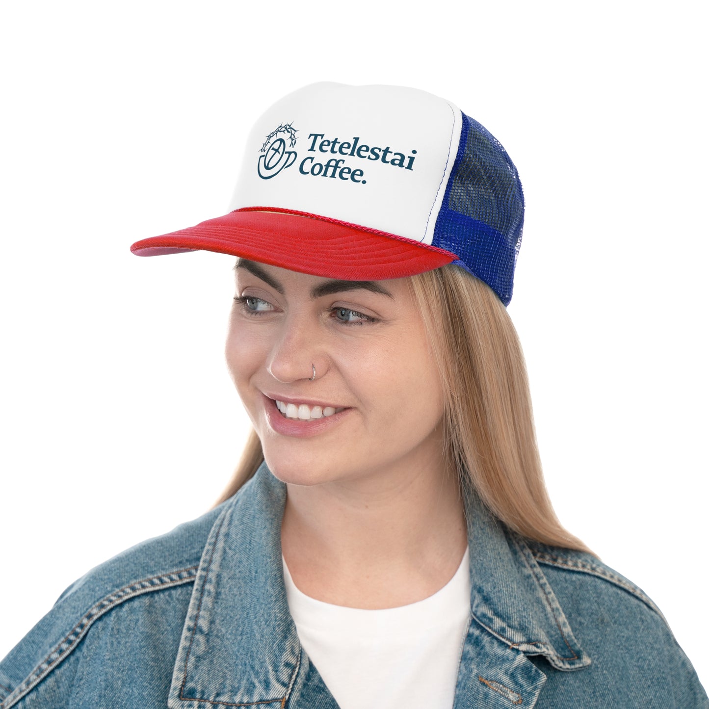 Tetelestai Coffee Trucker Cap - Stylish Coffee Lovers Hat for Casual Outings and Events